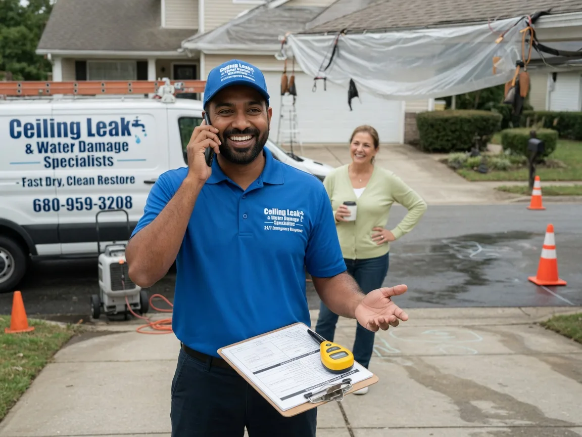 Ceiling Leak Cleanup Naugatuck, WV FAQs